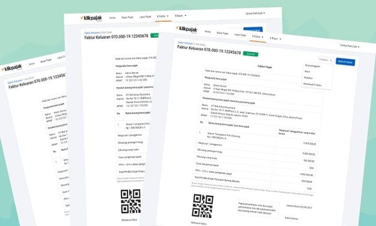 Penggambaran sertifikat elektronik pajak, Sumber: klikpajak.id