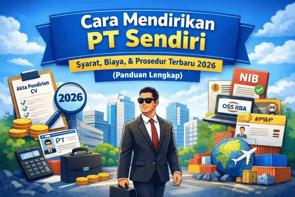Cara Mendirikan PT Sendiri: Syarat, Biaya, dan Prosedur Terbaru 2026 (Panduan Lengkap)